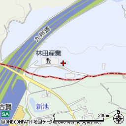 福岡県福津市舎利蔵281周辺の地図