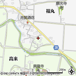 福岡県行橋市高来175周辺の地図