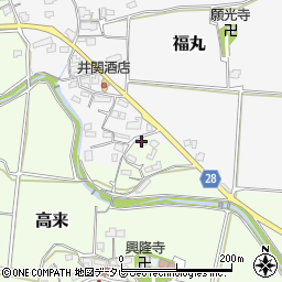 福岡県行橋市高来64周辺の地図
