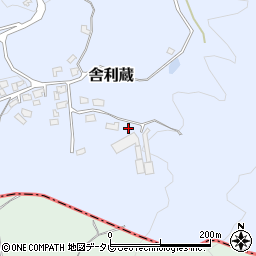 福岡県福津市舎利蔵98周辺の地図