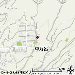 和歌山県田辺市中万呂807-14周辺の地図