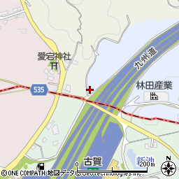 福岡県福津市舎利蔵285周辺の地図