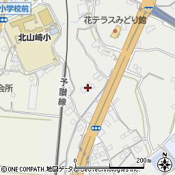 愛媛県伊予市市場494周辺の地図