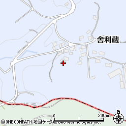 福岡県福津市舎利蔵67周辺の地図