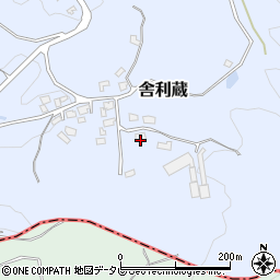 福岡県福津市舎利蔵87周辺の地図