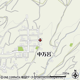 和歌山県田辺市中万呂807-27周辺の地図