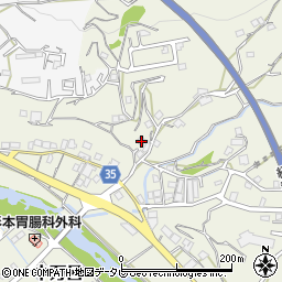 和歌山県田辺市中万呂257周辺の地図