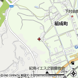 和歌山県田辺市稲成町3140周辺の地図