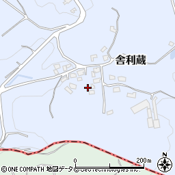 福岡県福津市舎利蔵77周辺の地図