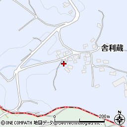 福岡県福津市舎利蔵65周辺の地図