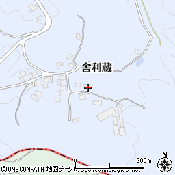 福岡県福津市舎利蔵94周辺の地図