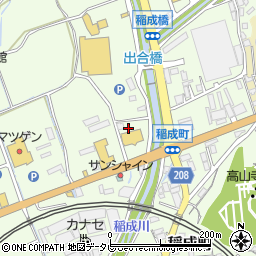和歌山県田辺市稲成町229周辺の地図