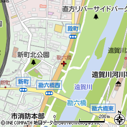 勘六橋周辺の地図