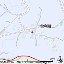 福岡県福津市舎利蔵81周辺の地図