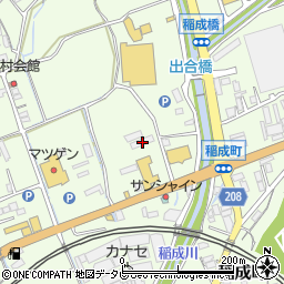 和歌山県田辺市稲成町240周辺の地図