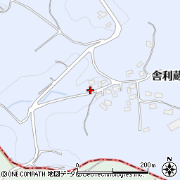 福岡県福津市舎利蔵172周辺の地図