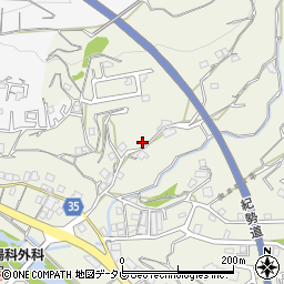 和歌山県田辺市中万呂279-1周辺の地図