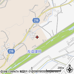 和歌山県田辺市下三栖1135-12周辺の地図