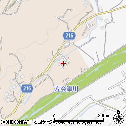 和歌山県田辺市下三栖1135-8周辺の地図