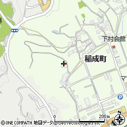 和歌山県田辺市稲成町3095周辺の地図