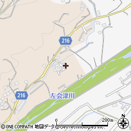 和歌山県田辺市下三栖1135-3周辺の地図