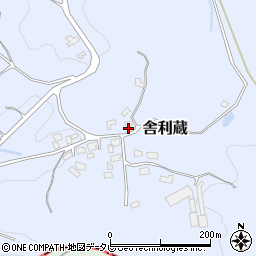 福岡県福津市舎利蔵160周辺の地図