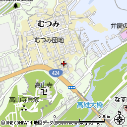 和歌山県田辺市むつみ8周辺の地図