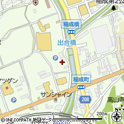 和歌山県田辺市稲成町246周辺の地図