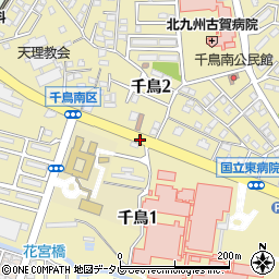 福岡東医療センター南門周辺の地図
