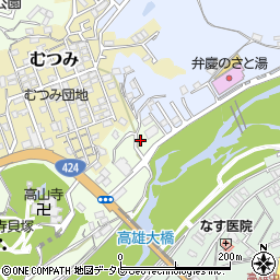 和歌山県田辺市稲成町440周辺の地図