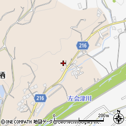 和歌山県田辺市下三栖1079周辺の地図