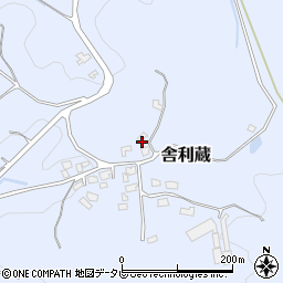 福岡県福津市舎利蔵159周辺の地図