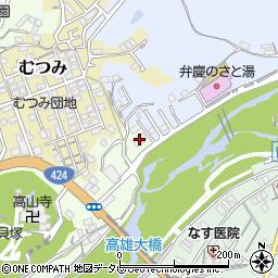 和歌山県田辺市稲成町441周辺の地図