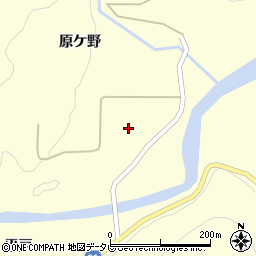 徳島県海部郡美波町西河内原ケ野周辺の地図