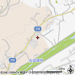 和歌山県田辺市下三栖1138-2周辺の地図