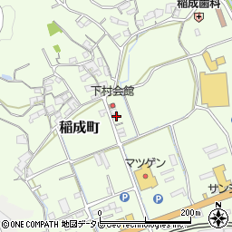 和歌山県田辺市稲成町125周辺の地図