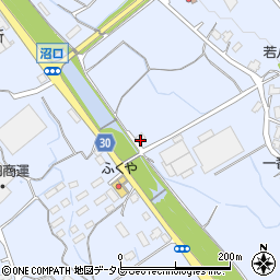 福岡県宮若市沼口157周辺の地図