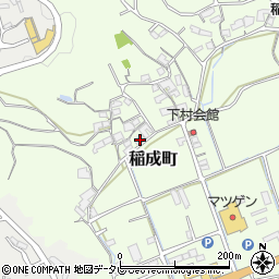 和歌山県田辺市稲成町3074周辺の地図