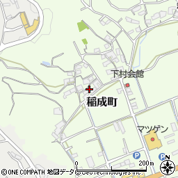 和歌山県田辺市稲成町3072周辺の地図