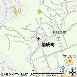 和歌山県田辺市稲成町3071周辺の地図