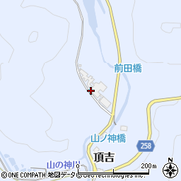 北九州市役所子ども家庭局　かぐめよし少年自然の家周辺の地図