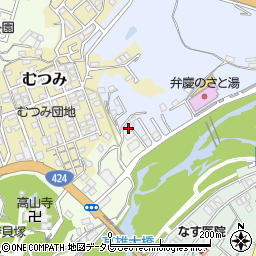 和歌山県田辺市秋津町869-1周辺の地図