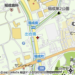和歌山県田辺市稲成町300周辺の地図
