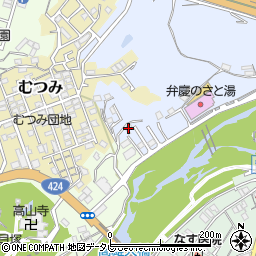 和歌山県田辺市秋津町869周辺の地図