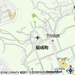 和歌山県田辺市稲成町3066周辺の地図