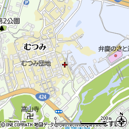 和歌山県田辺市むつみ10周辺の地図
