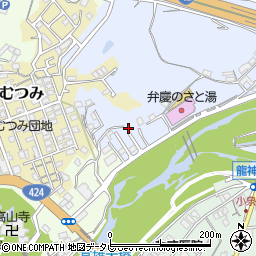 和歌山県田辺市秋津町869-9周辺の地図