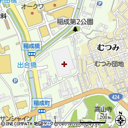 和歌山県田辺市稲成町281周辺の地図