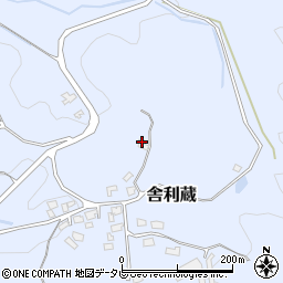 福岡県福津市舎利蔵152周辺の地図