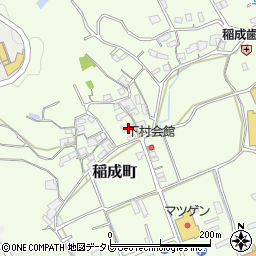 和歌山県田辺市稲成町3009周辺の地図